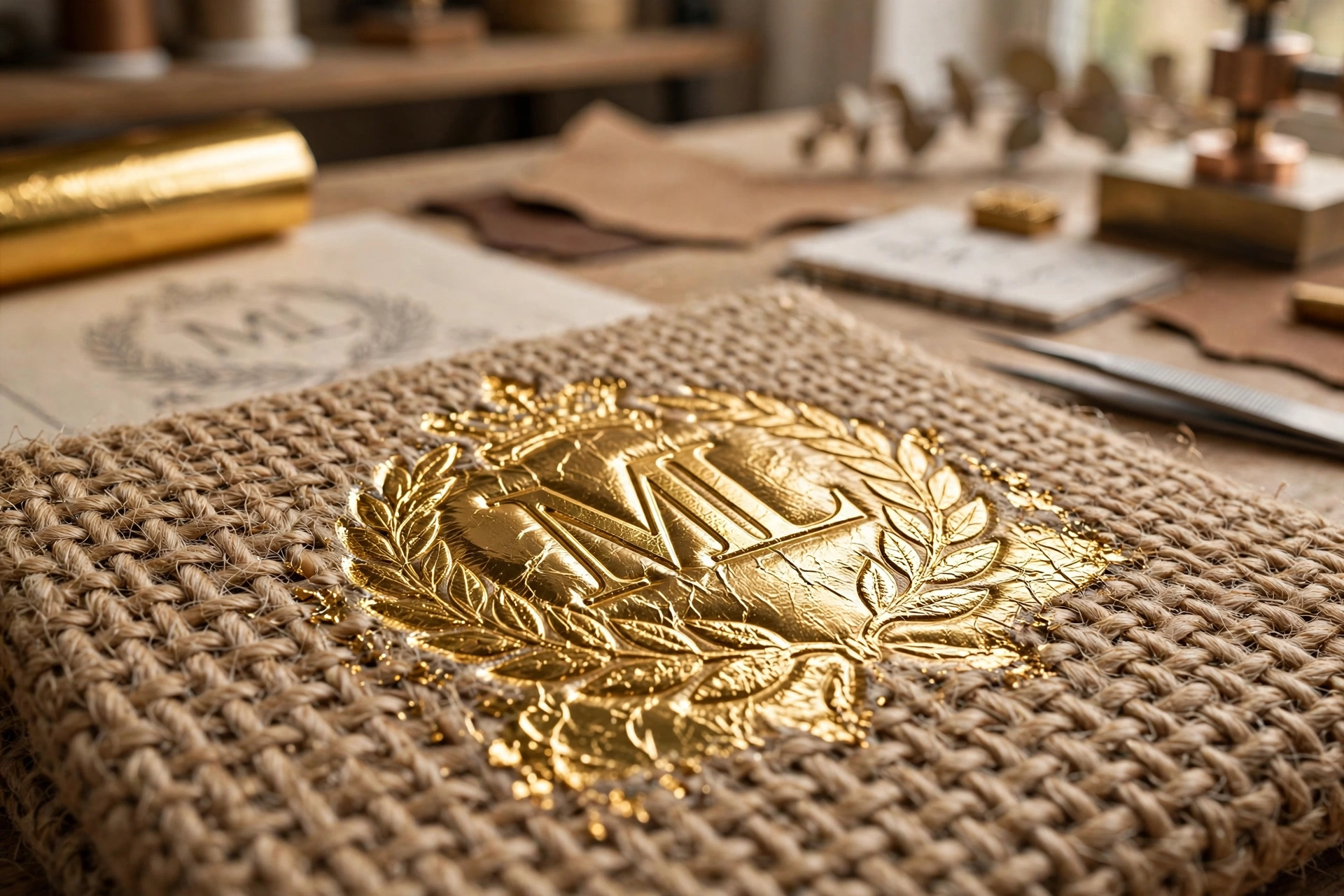 Luxury Hot Stamp Metallic Foil Printing
