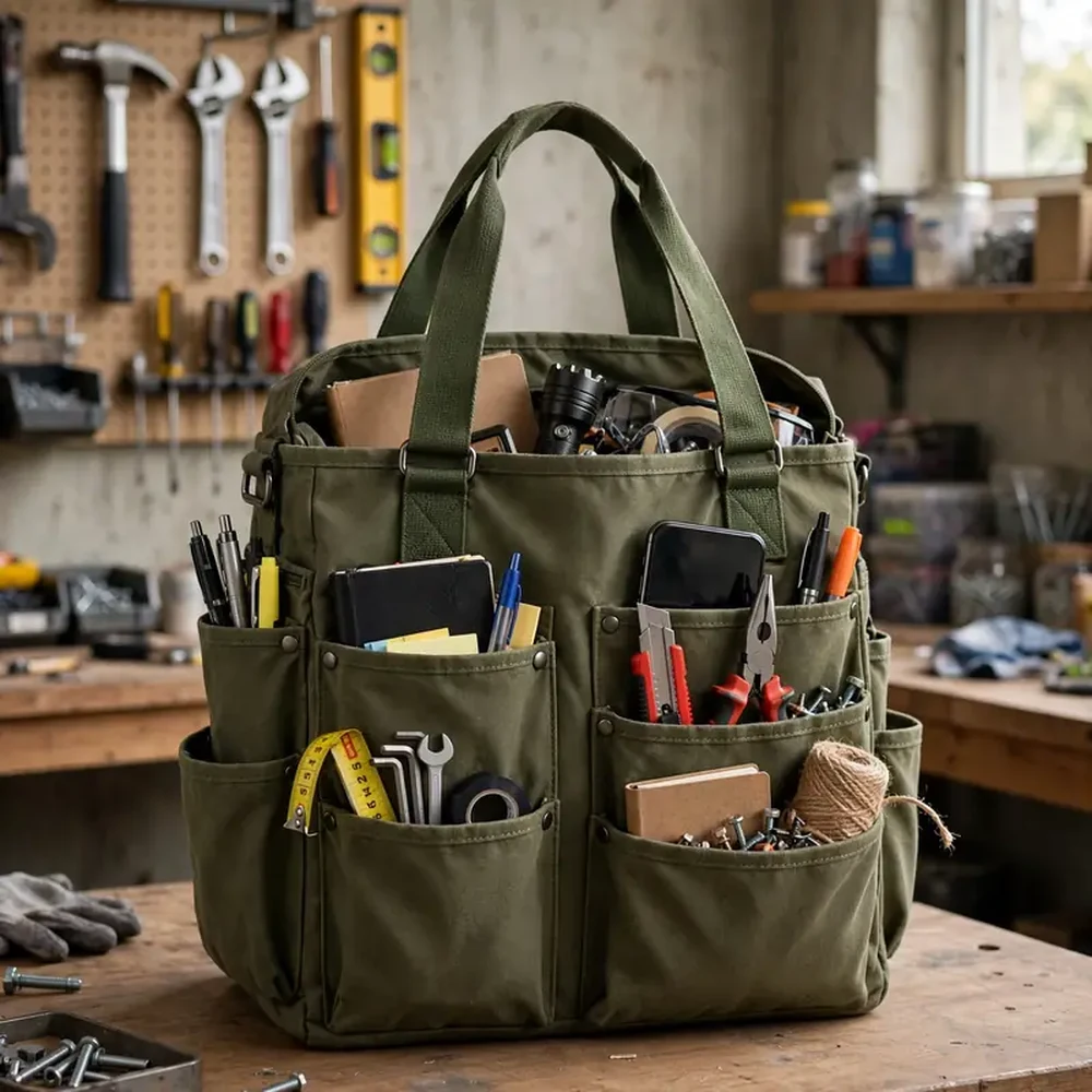 Greenia Multi-Tone Designer Tote